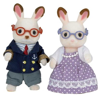 Chocolate Rabbit Grandparents Sylvanian Families για 3+ Ετών 5.5εκ. Epoch Toys
