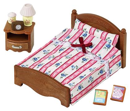 Semi Double Bed Sylvanian Families για 3+ Ετών 100εκ. Epoch Toys