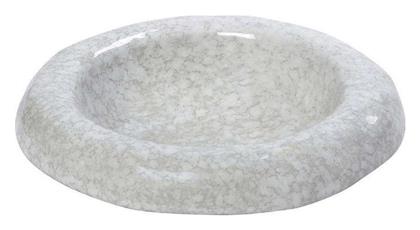 Fusion Σαλατιέρα Κεραμική Λευκή 15.8x15.8x4.8cm Espiel