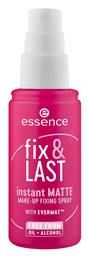 Fix&last Instant Matte Make-up Fixing Spray 50ml Essence