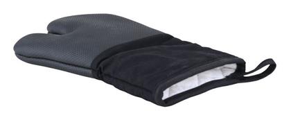 Γάντι Κουζίνας Υφασμάτινο Μαύρο Estia