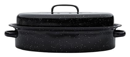 Γαστρα Enamel Εμαγιε 40x27x15cm 4.8lt Σχαρα Estia