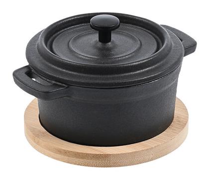 Βαθιά Κατσαρόλα από Μαντέμι 10cm Estia