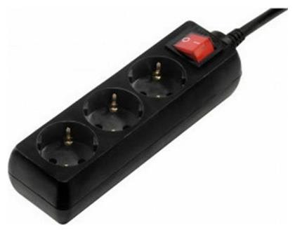 Πολύπριζο με Διακόπτη Eurolamp