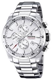 Ρολόι Μπαταρίας με Μεταλλικό Μπρασελέ Festina