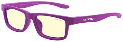 Gaming Glasses Cruz Kids Small Magenta Amber Natural Gunnar