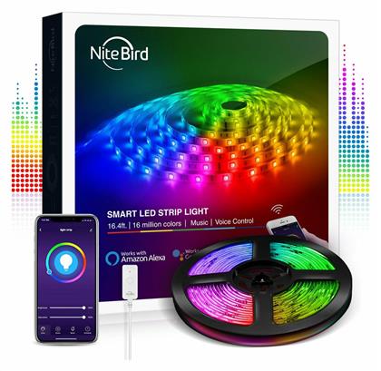 Ταινία LED NiteBird SL2 12V Wi-Fi Τηλεόρασης RGB 5m Gosund