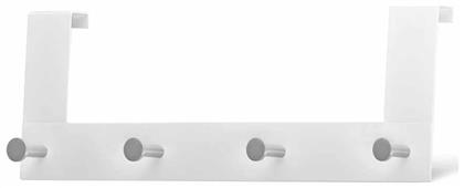 Κρεμάστρα Πόρτας 304 Ανοξείδωτη 4 Θέσεων 40x3.5x13εκ. Grekon