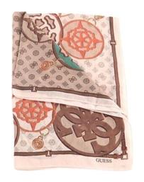 Γυναικείο Φουλάρι Μπεζ Guess