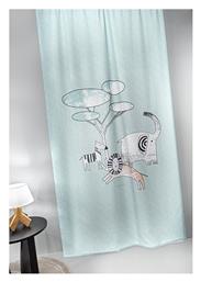 Παιδική Κουρτίνα Zootopia με Τρέσα Τιρκουάζ 145x270εκ. Guy Laroche