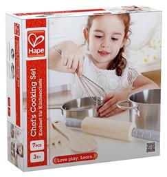 Σετ Κατσαρόλες Και Αξεσουάρ Μαγειρέματος για 3+ Ετών Hape