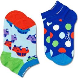 Happy Socks Παιδικά Σοσόνια Car Μπλε 2 Ζευγάρια