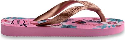 Havaianas Παιδικές Σαγιονάρες Flip Flops Ροζ Flores