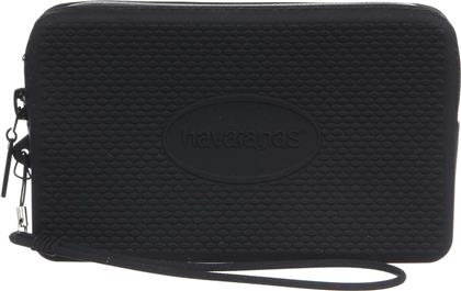 Havaianas Unisex Νεσεσέρ Wristlets Handbag σε Μαύρο χρώμα