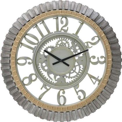 Inart Ρολόι Τοίχου Πλαστικό 59x59cm από το Spitishop