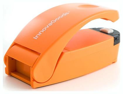 Συσκευή Σφραγίσματος με Μαγνήτη και Κόπτη για Σακούλες Τροφίμων 10.5x4.5x4.5cm Πορτοκαλί InnovaGoods