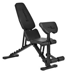 ON-X AB10 Ρυθμιζόμενος Πάγκος Γυμναστικής Γενικής Χρήσης / Δικεφάλων / Κοιλιακών Μαύρος inSPORTline