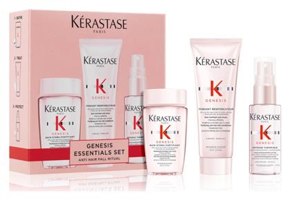 Kérastase Genesis Bain Hydra Fortifiant Σετ Περιποίησης Μαλλιών κατά της Τριχόπτωσης 3τμχ - Kerastase