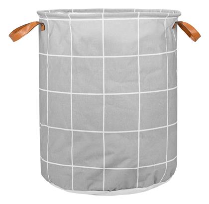 Καλαθι Απλυτων Checkered 60lt Πτυσσομενο Χερουλια 40x40x50cm - Estia