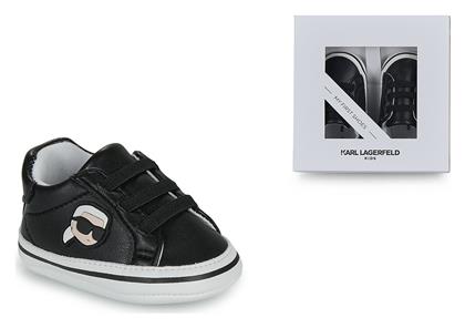 Βρεφικά Sneakers Αγκαλιάς Μαύρα Karl Lagerfeld
