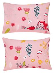 Pady Σετ Παιδικές Μαξιλαροθήκες από 100% Βαμβάκι 52x72εκ. Multi Kentia