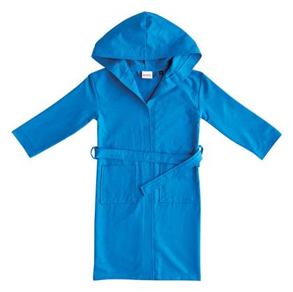Παιδικό Μπουρνούζι Player 01 Blue με Κουκούλα Kentia