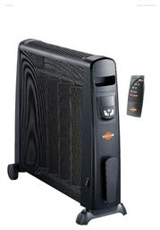 Θερμοπομπός Δαπέδου 2000W Mica με Ηλεκτρονικό Θερμοστάτη 61.7x64.8cm Μαύρος Kerosun