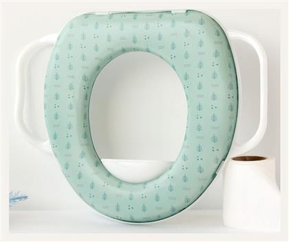 Παιδικό Κάθισμα Τουαλέτας με Εύκαμπτη Επιφάνεια Πράσινο Kiokids