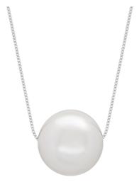 Κολιέ από Λευκόχρυσο 14Κ Kiriakos Gofas