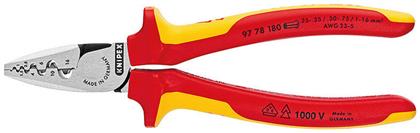 Πρέσα Ακροδεκτών με Μόνωση (Μήκος 180mm) Knipex