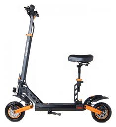 Ηλεκτρικό Πατίνι με 50km/h Max Ταχύτητα σε Μαύρο Χρώμα με Κάθισμα Kugoo