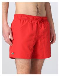 Ανδρικό Μαγιό Σορτς Κόκκινο Lacoste