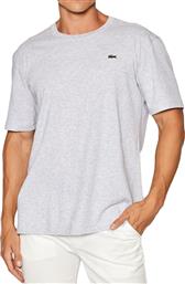 Ανδρικό T-shirt Γκρι Μονόχρωμο Lacoste