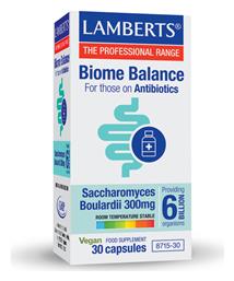 Biome Balance for those on Antibiotics​ 30 φυτικές κάψουλες Lamberts