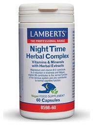 Night Time Herbal Complex 60 κάψουλες Lamberts