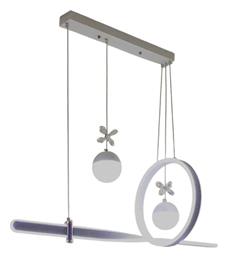 LED Κρεμαστό Φωτιστικό Γκρι