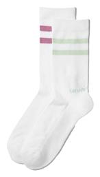 Levi's Αθλητικές Παιδικές Κάλτσες Μακριές Λευκές 2 Ζευγάρια - Levis
