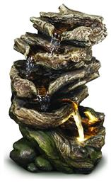 DW161124 Συντριβάνι με Φωτισμό LED 16x13.5x27.5cm Lianos