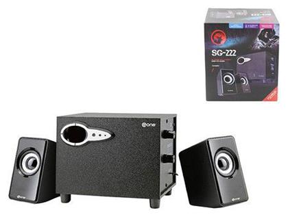 SG-222 2.1 με Ισχύ 3W σε Μαύρο Χρώμα Marvo