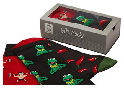 ME-WE Gift Box Fashion Combination Ανδρικές Κάλτσες Πολύχρωμες 3Pack - Me We