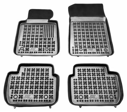 Mercedes-Benz Σετ Μπροστινά και Πίσω 4τμχ για Mercedes-Benz C Class 2000-2007 Μαύρα - Mercedes Benz