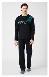 Χειμερινή Ανδρική Πιτζάμα Βαμβακερή Minerva