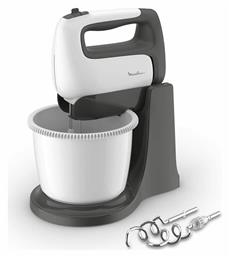 Μίξερ με Πλαστικό Κάδο 2.5lt Λευκό 500W Moulinex