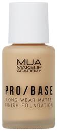 Pro Base Long Wear Matte Finish Liquid Foundation 30ml MUA