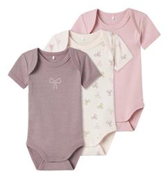 Σετ Κορμάκια Barely Pink Name It