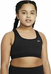 Nike Παιδικό Μπουστάκι Μαύρο Swoosh