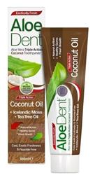 Aloedent Οδοντόκρεμα Χωρίς Φθόριο Coconut 100ml Optima Naturals