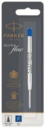Quinkflow Ανταλλακτικό Μελάνι για Στυλό Fine σε Μπλε χρώμα Fine Ballpoint Parker