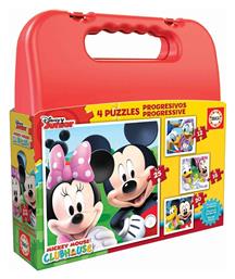 Παιδικό Puzzle Progressive Mickey Mouse για 3+ Ετών 73pcs Educa
