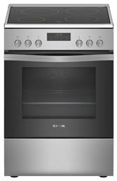 Ελεύθερη με Κεραμικές Εστίες Inox PHS239250 Pitsos